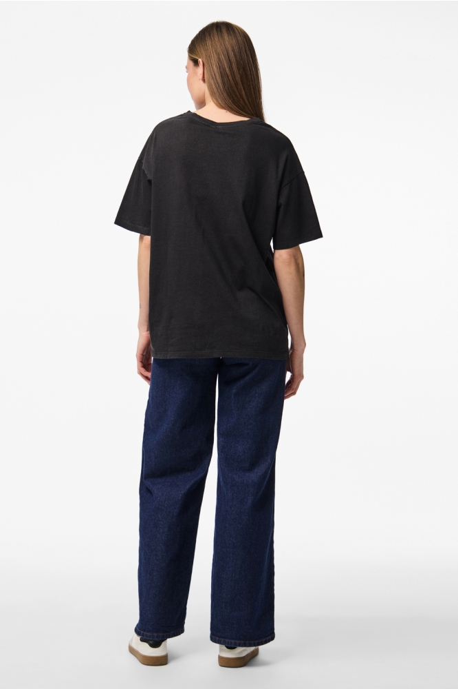 PCELOISE SS WASHED TEE JRS NOOS BC 17155175 Black/WASHED